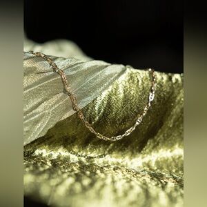 Gem Gossip Mini Mariner 14k Yellow Gold necklace 20”